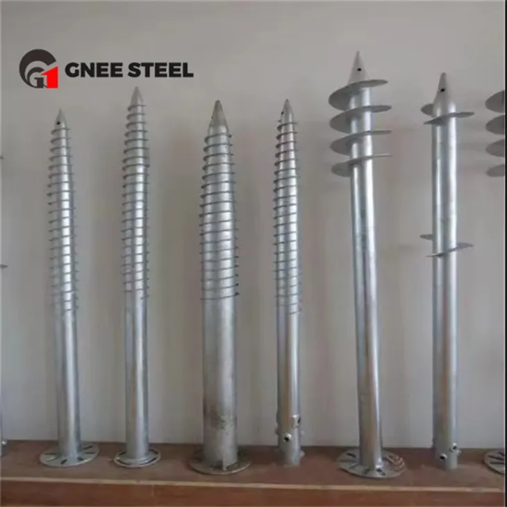 Anchor gymwysadwy Solar Sgriw Ground Pile