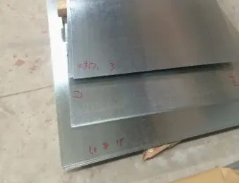 Taflen Dur Galfanedig Electro 0.75mm Metel Trwchus