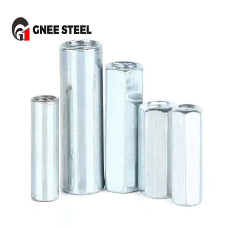 Cnau Cyplu Hecs Hir Galfanedig