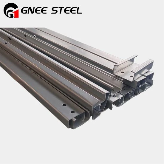 Braced PV Solar Galvanzied Cefnogi Trawstiau Siâp C