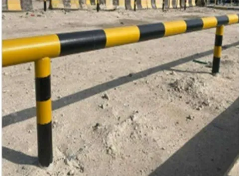 POETH - dip pibell bolard ddi -dor galfanedig ar gyfer priffordd