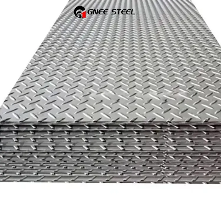 Plât llawr brith dur ysgafn galfanedig wedi'i dipio'n boeth