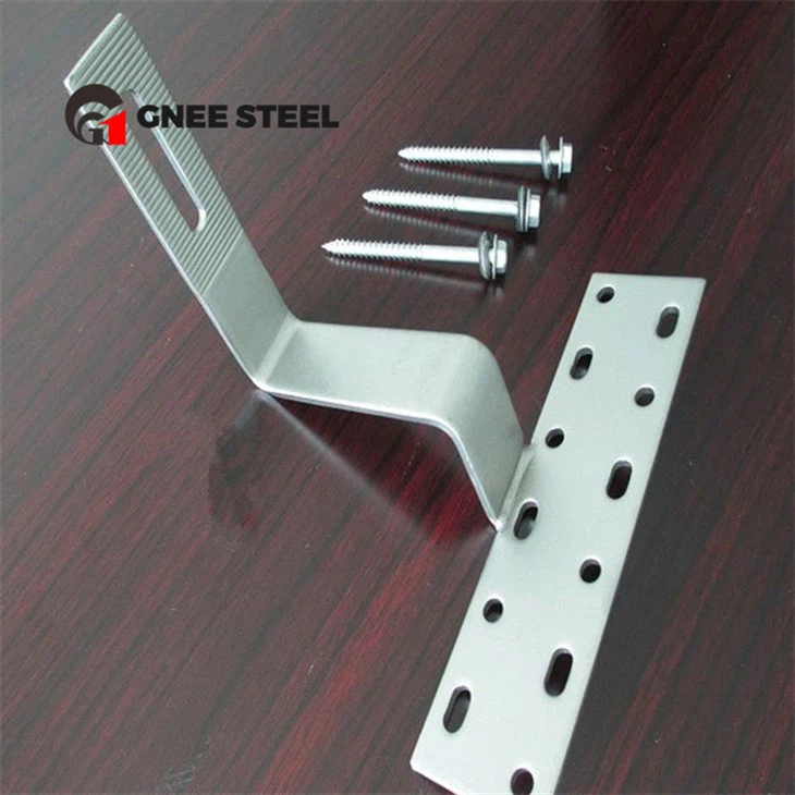 Braced Mowntio Rheilffordd Panel Solar